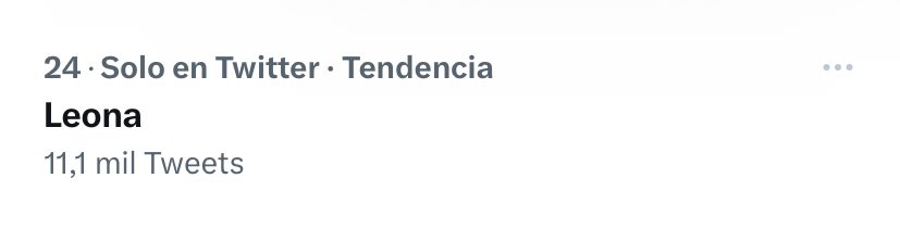 MariVera18's tweet photo. #Leona ya es tendencia!!! Nos van a matar de un infarto! @Anboy88 https://t.co/skEgyZXIok