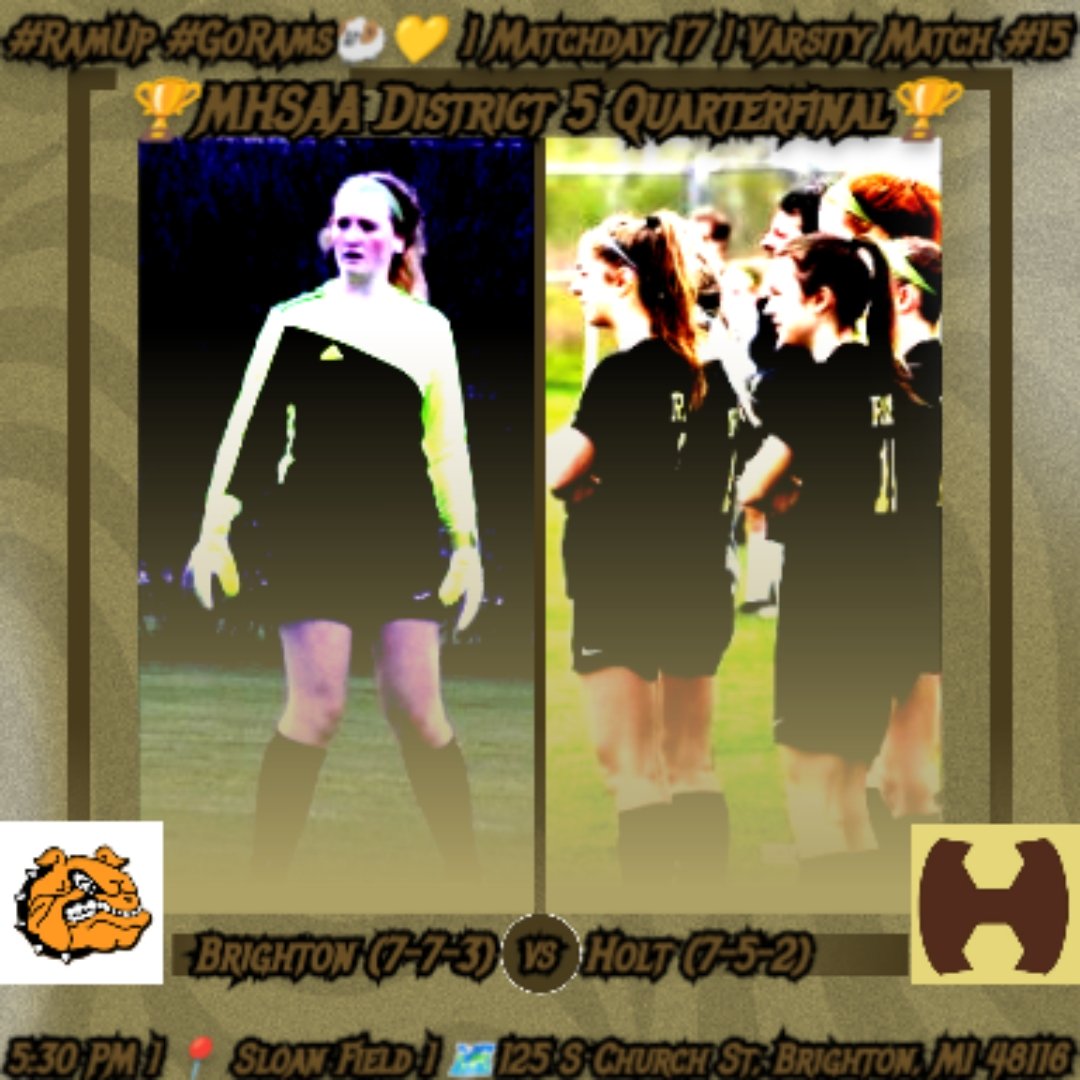 Holt Soccer Updates ⚽️🐏💛 #RamUp #GoRams tweet media