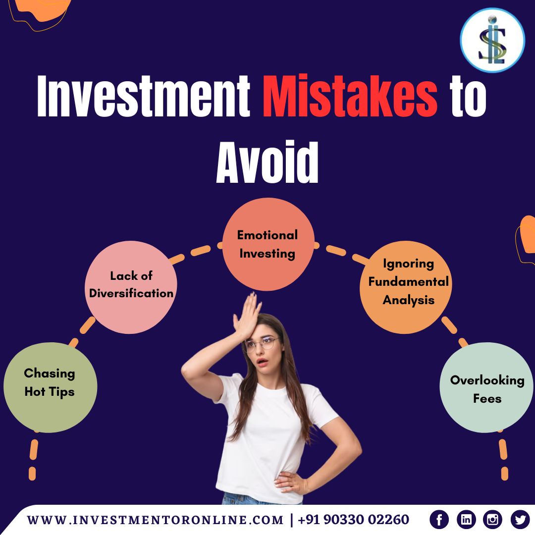 Investing smartly is the key to financial success! 📈💰Don't fall into common pitfalls and make these investment mistakes.
#SmartInvesting #financialplanning #investmentstrategy #nifty #InvestorCommunity #InvestorEducation #FinancialFreedom #InvestmentTips