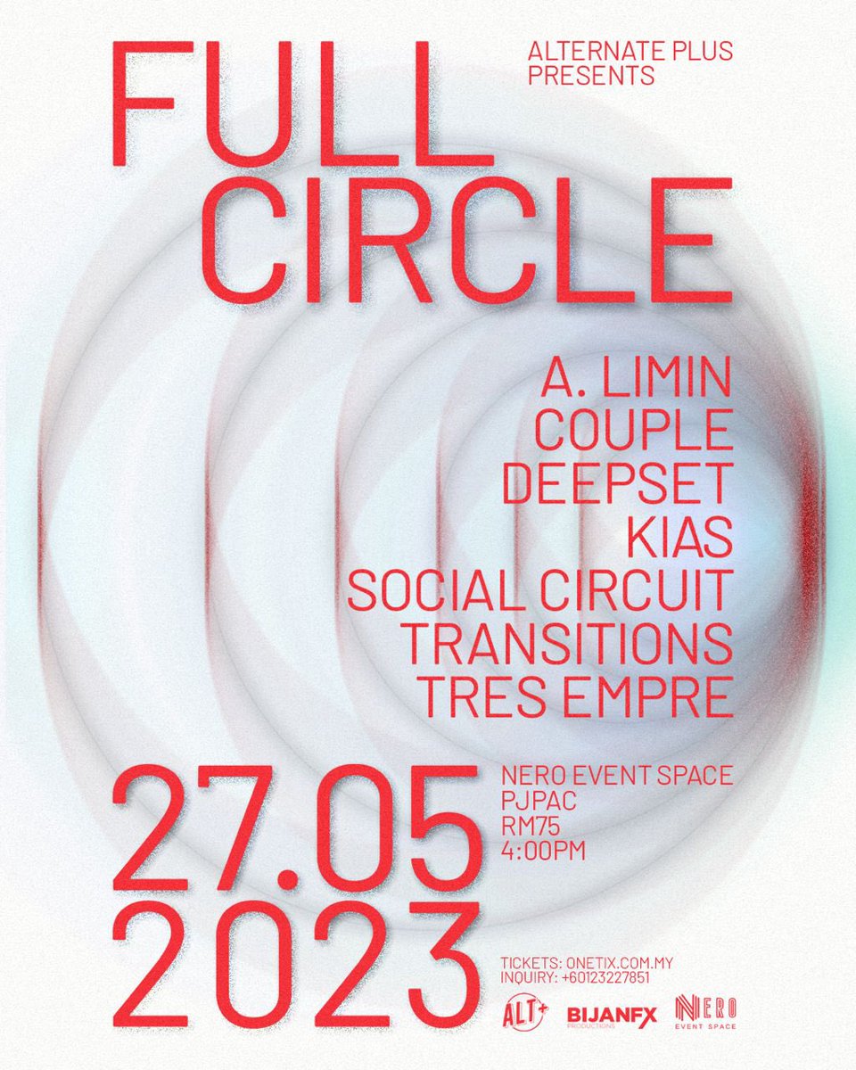 jumpa kalian semua sabtu ini di pjpac, one utama