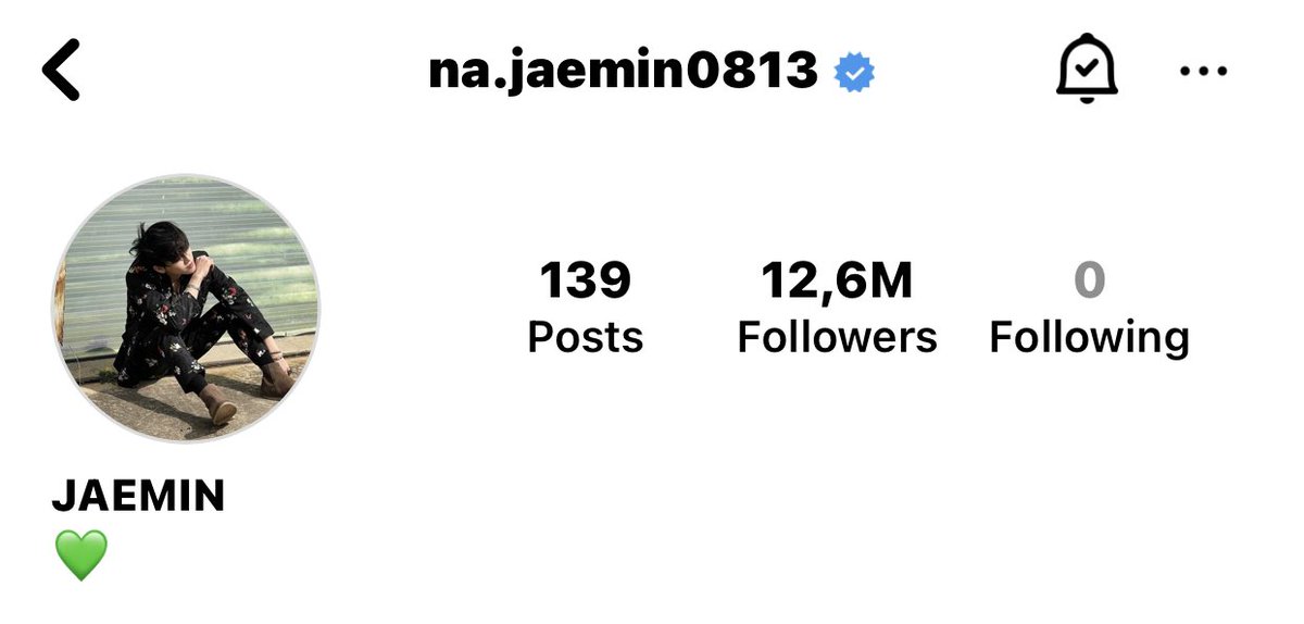 ITSFOR813's tweet photo. [#NJMSTATS] 230524

#JAEMIN (na.jaemin0813) has reached 12.6M followers on Instagram!

🔗 https://t.co/AZn17Msz3e

Engagement rate : 20.79%
Average likes per post : 2,808,690

#JAEMIN #재민 #NCT재민 https://t.co/hPYWPSZZ0f