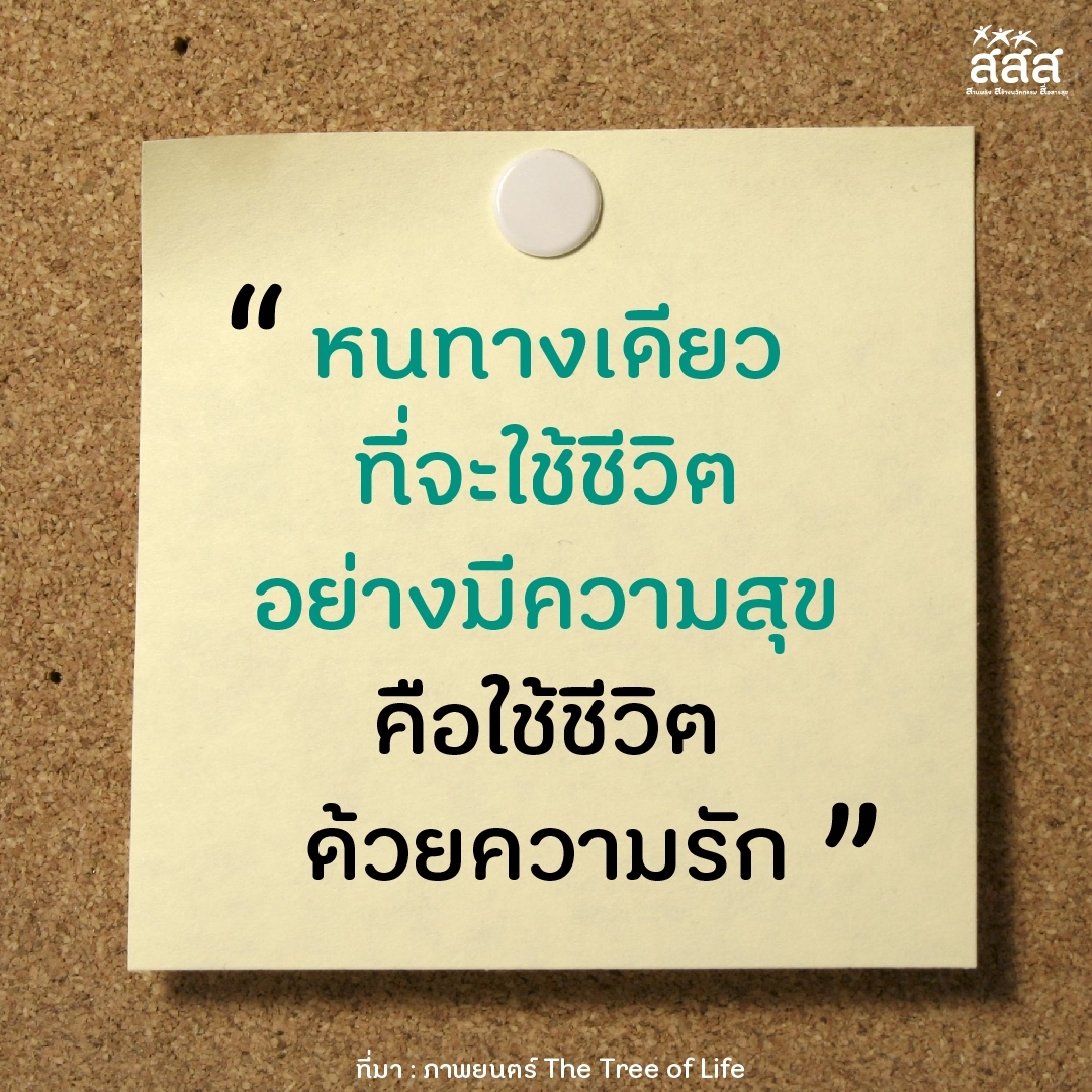 thaihealth's tweet photo. หนทางเดียวที่จะใช้ชีวิตอย่างมีความสุข
คือใช้ชีวิตด้วยความรัก
.
ที่มา : ภาพยนตร์ The Tree of Life
.
#สสส #Thaihealth #สื่อสารสุข #คำคม https://t.co/wDDjfPQJXg