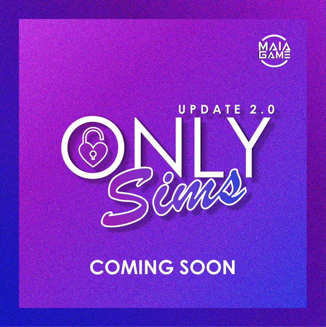 MaiaGame_FR's tweet photo. Coucou/Hi,
๐ซ๐ท La nouvelle version de #OnlySims arrive prochainement, certainement dรฉbut Juin โจ
๐ฌ๐ง The new version of #OnlySims is coming soon, definitely early June โจ
๐https://t.co/PRabdcDaQP
๐https://t.co/3Wo3crVczm
Bisous/Kisses โค๏ธ
#thesims4mods #maiagame https://t.co/dfZUnIzvnE