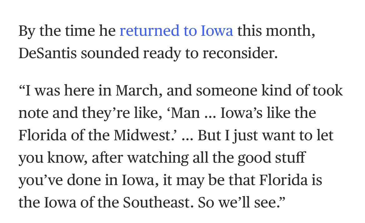 Ron DeSantis is out here pre-campaigning with some shit that sounds like it came directly out of the <a href="/VeepHBO/">Veep</a> writers’ room. #MakeAmericaFlorida #HowIsThisReal