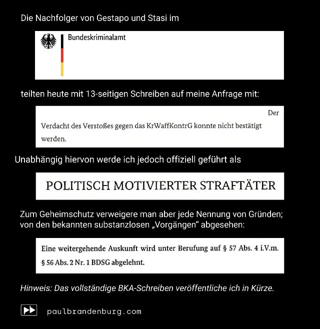 NielsenNews's tweet image. Dr. Paul #Brandenburg 
wird inzwischen als „politischer Straftäter“
wahrgenommen 
&amp;amp; durch das #BKA beobachtet,
bisher hat @docbrandenburg aber keinerlei Verurteilungen erhalten,
dennoch wird er diskreditiert

Seine Aussagen sind zu riskant &amp;amp; brisant für @nenacasc 

#NielsenNews
