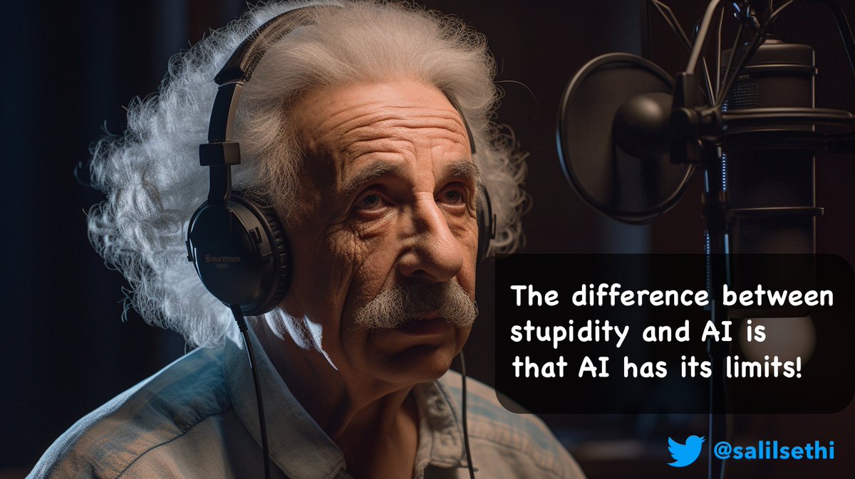Ever imagined what famous figures from history would say about AI?

What if they were podcasters?

Here is a fun thread featuring 10 legendary figures and their hypothetical thoughts on AI. 

Albert Einstein to kick off this thread 🧵

👇Next up: Mahatma Gandhi as Podcaster
