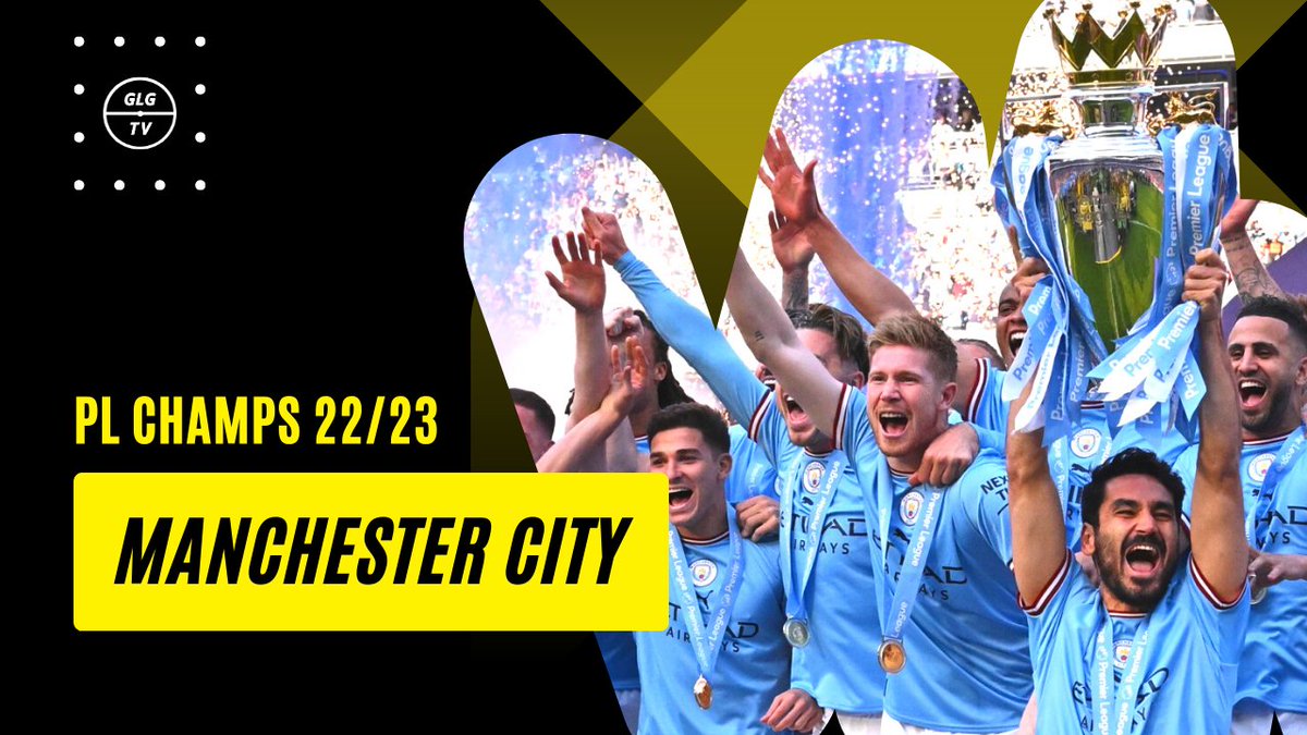 GoalLineGossip's tweet photo. Man City won their third consecutive Premier League title in thrilling fashion on Sunday.

We covered City's stunning achievement and captured the fans' reactions.
Watch 👉 https://t.co/9WxkGUSTfb

#ManchesterCity #PremierLeague @PLforIndia https://t.co/qdmNGRnRc0