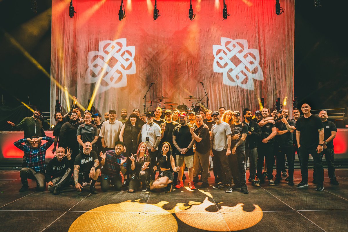 Our spring tour with @breakingbenj & @bushofficial has come to a end and it’s been one hell of a ride Thank you to both bands and their amazing crews for welcoming us it’s been a dream come true🤘🏼