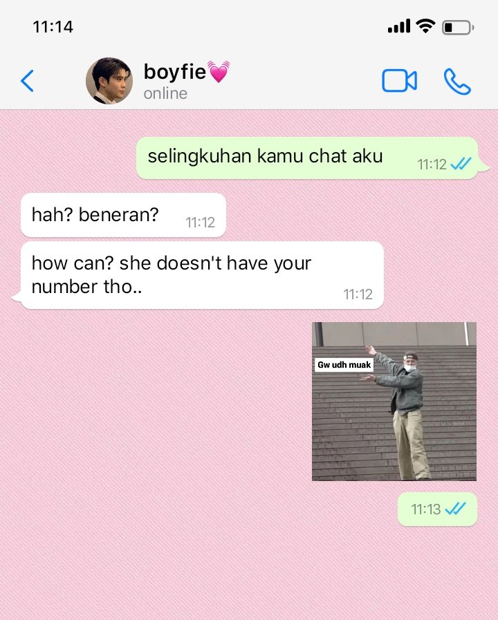 ex girlfriend?
—
a jung jaehyun few tweets from
#coflove au