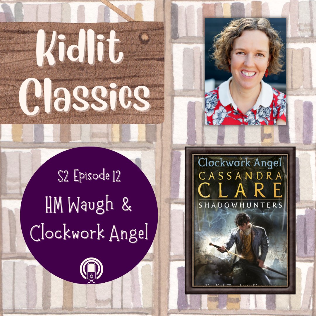 SamEllenB's tweet image. And @hm_waugh chats with #KidLitClassics about the book that got her into writing for kids: #ClockworkAngel by Cassandra Clare.
Available below or wherever you get your pods.

samanthaellenbound.com/post/hm-waugh-…