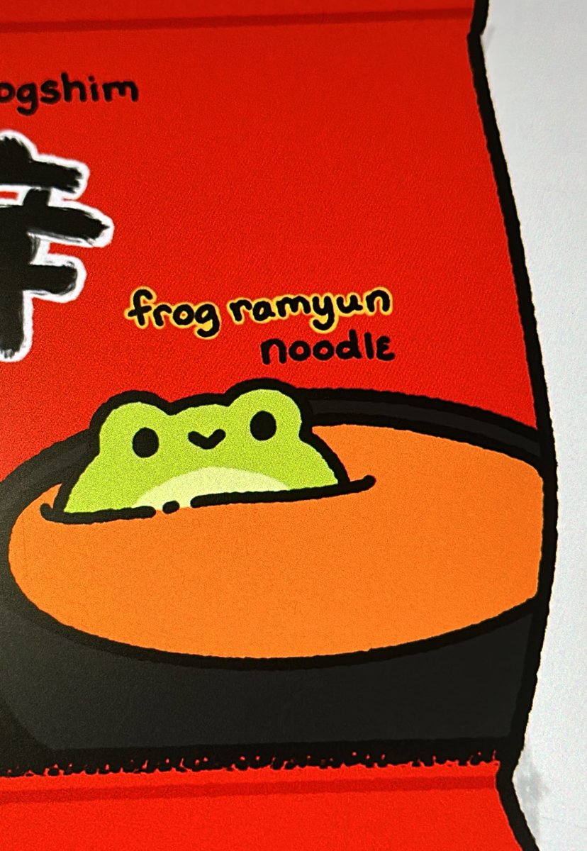 「I guess you can say  Nood frog」|Kleine🌿@KawaiiKon AA 416のイラスト