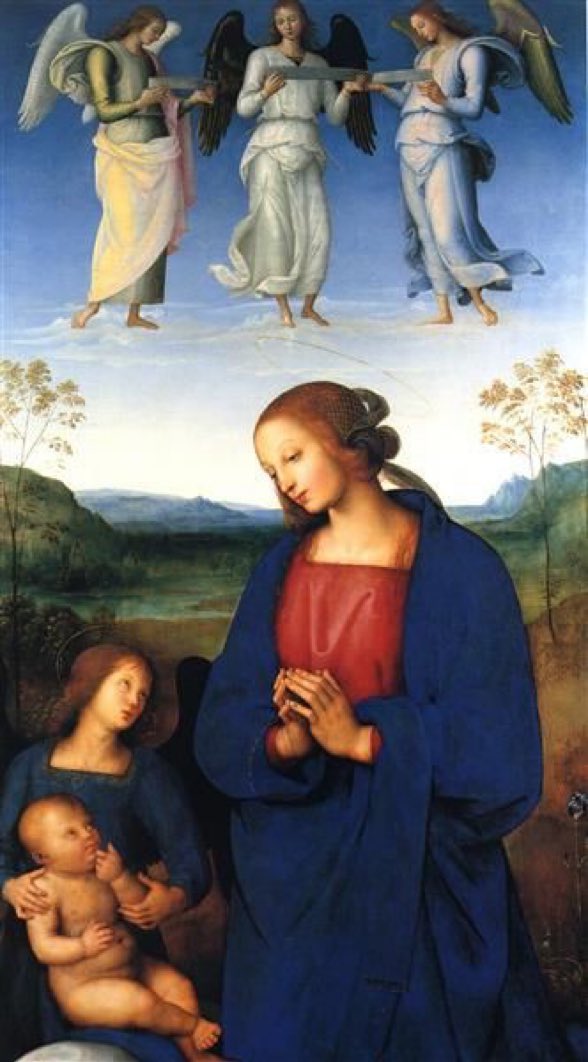 Pietro #Perugino
The Virgin and Child with an Angel
1499 #painting #Virgin