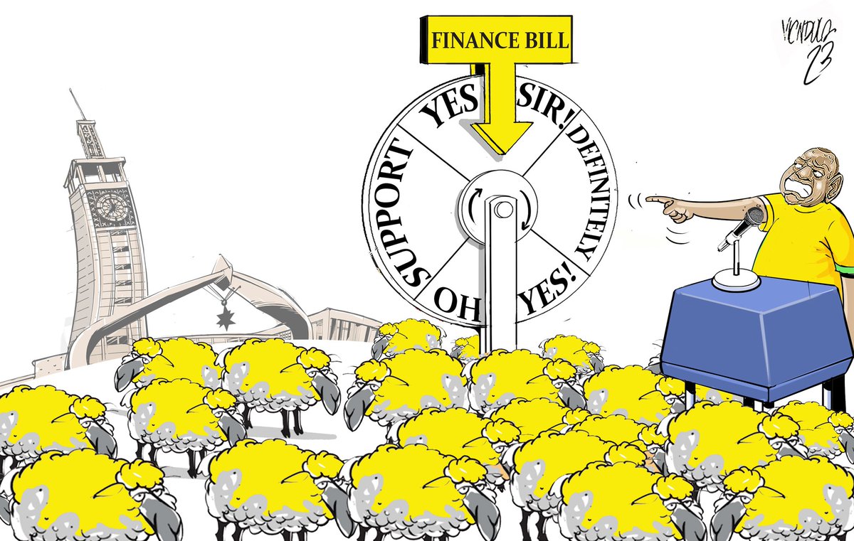 Cartoon for @NationAfrica #FinanceBill2023 #Kenyakwanza