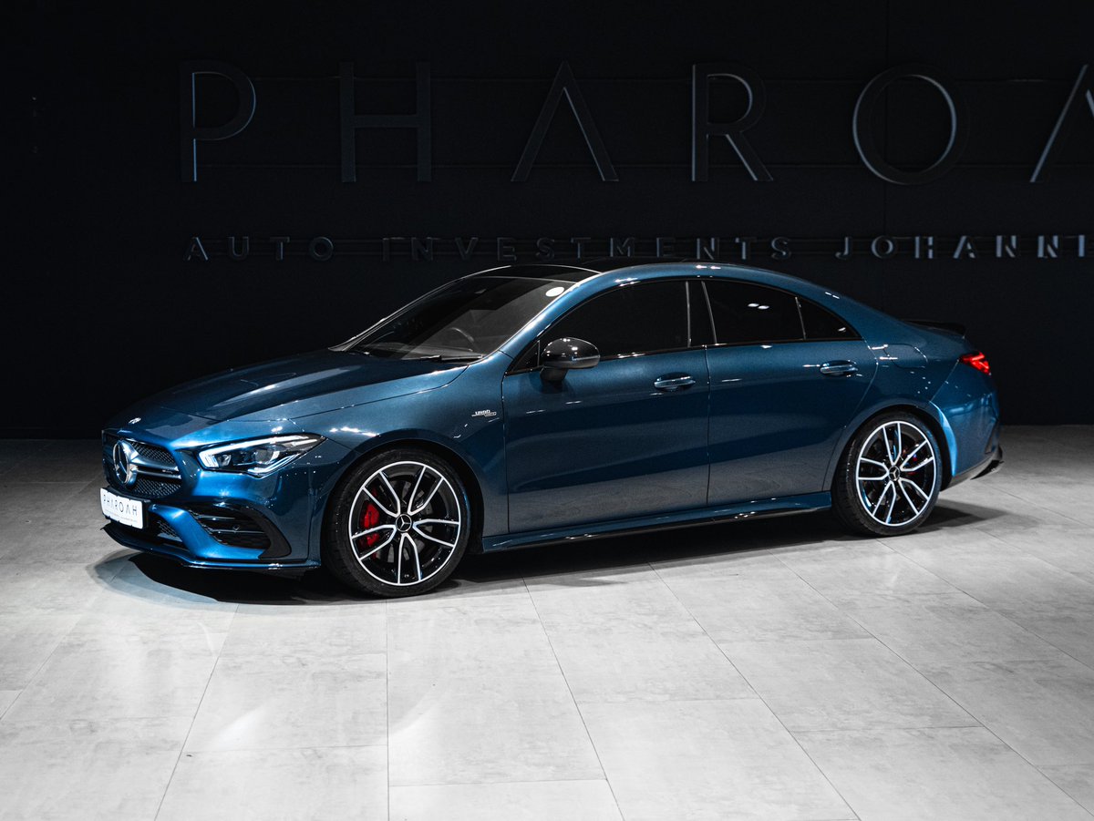 pharoahauto's tweet photo. 2020 Mercedes-Benz CLA 35 AMG 4Matic R999,000.00, 19,000kms : Proper AMG design, meticulously packaged…. #merc #mercedes #amg #cla35amg #real #forsale #best #always #pharoahauto https://t.co/q6EJTddGYr