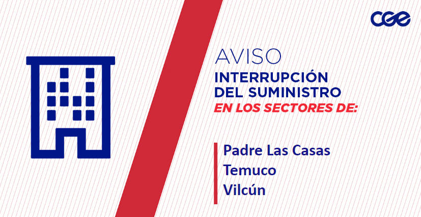 CGE_Clientes's tweet photo. Informamos a nuestros clientes de los sectores de Valle Largo, Allipén, Quitratúe y aledaños, comuna de #PadreLasCasas #Temuco #Vilcún, la interrupción del suministro eléctrico. Nuestro personal de emergencia ya está informado. /RT