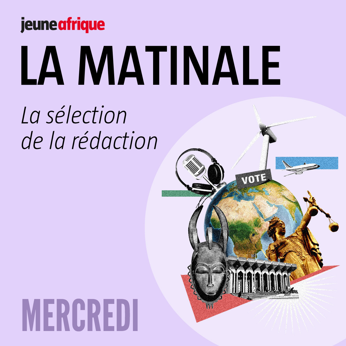 jeune_afrique's tweet photo. La Matinale
Salif #Keïta en guerre contre les « ennemis » du #Mali ; Mahamat Idriss #Déby #Itno et le sud du #Tchad ; les difficultés de Moïse #Katumbi en #RDC ; le nouveau PDG de #Wafa Assurance ; Mamadi #Doumbouya et Sadiba #Koulibaly en #Guinée… 
https://t.co/rMxTadRuru https://t.co/MHxO0ewABq