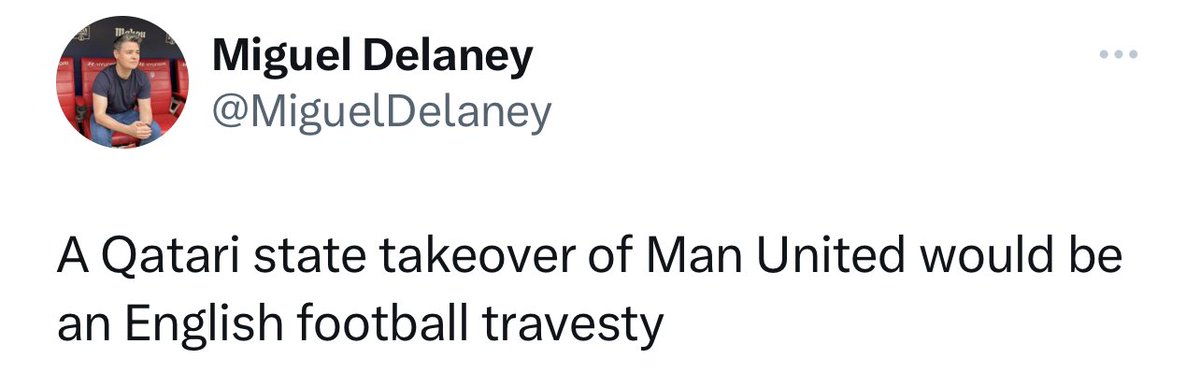 StretfordPost's tweet image. No matter who takes over United wether that be Jim Ratcliffe or Sheikh Jassim Al Thani I will never forget this hypocritical Islamaphobic Pratt and the discriminatory propaganda spread throughout Uk media. This was never about Qatar or Jim this is about Manchester United, Glazers…