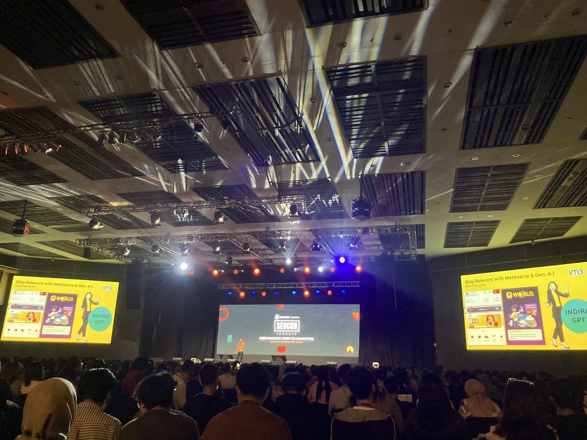 ex_tomoya1998's tweet photo. ๆณๅใใใใชใไผๅ ดๅบใใฆไบบใๅคใใ
#SEOCon #SEOConJakarta #SEOConference https://t.co/vwKx14q7HW
