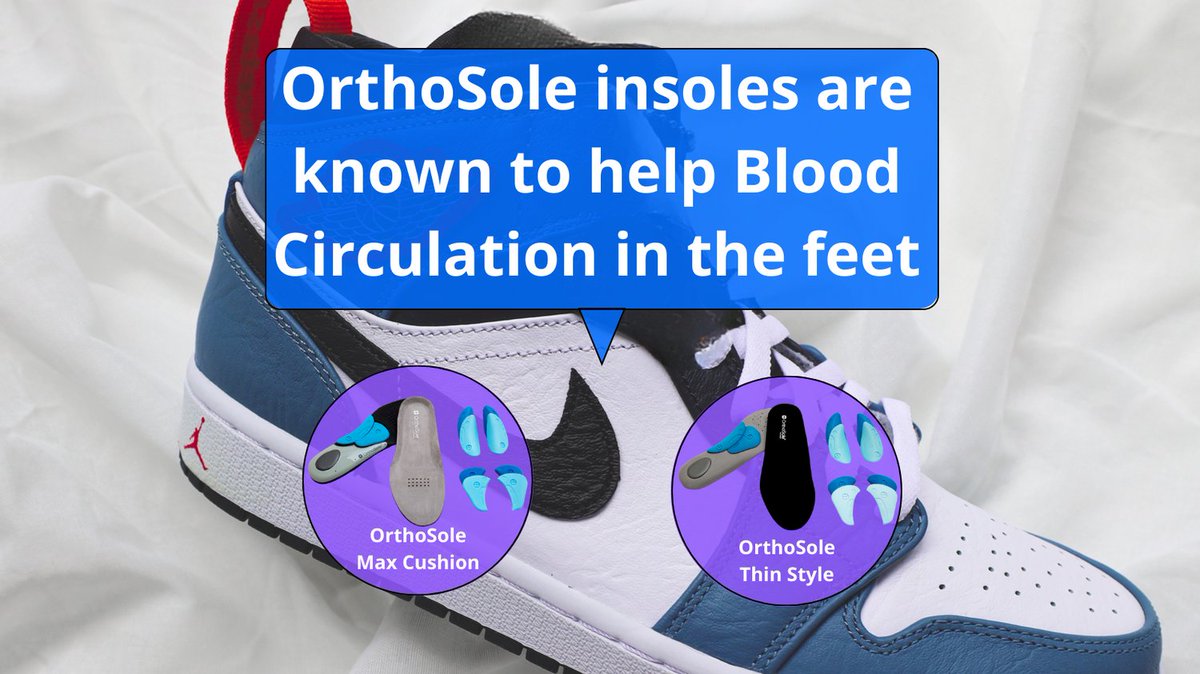 Discover how our orthotic insoles can help to boost blood flow in the lower limbs. orthosole.com/insoles-by-con… #CirculationIssues #BloodCirculation #Circulationproblems #semelle #Einlegesohle #PlantarFasciitis #FootPain #semelleintérieure #Unique #semellesorthopediques