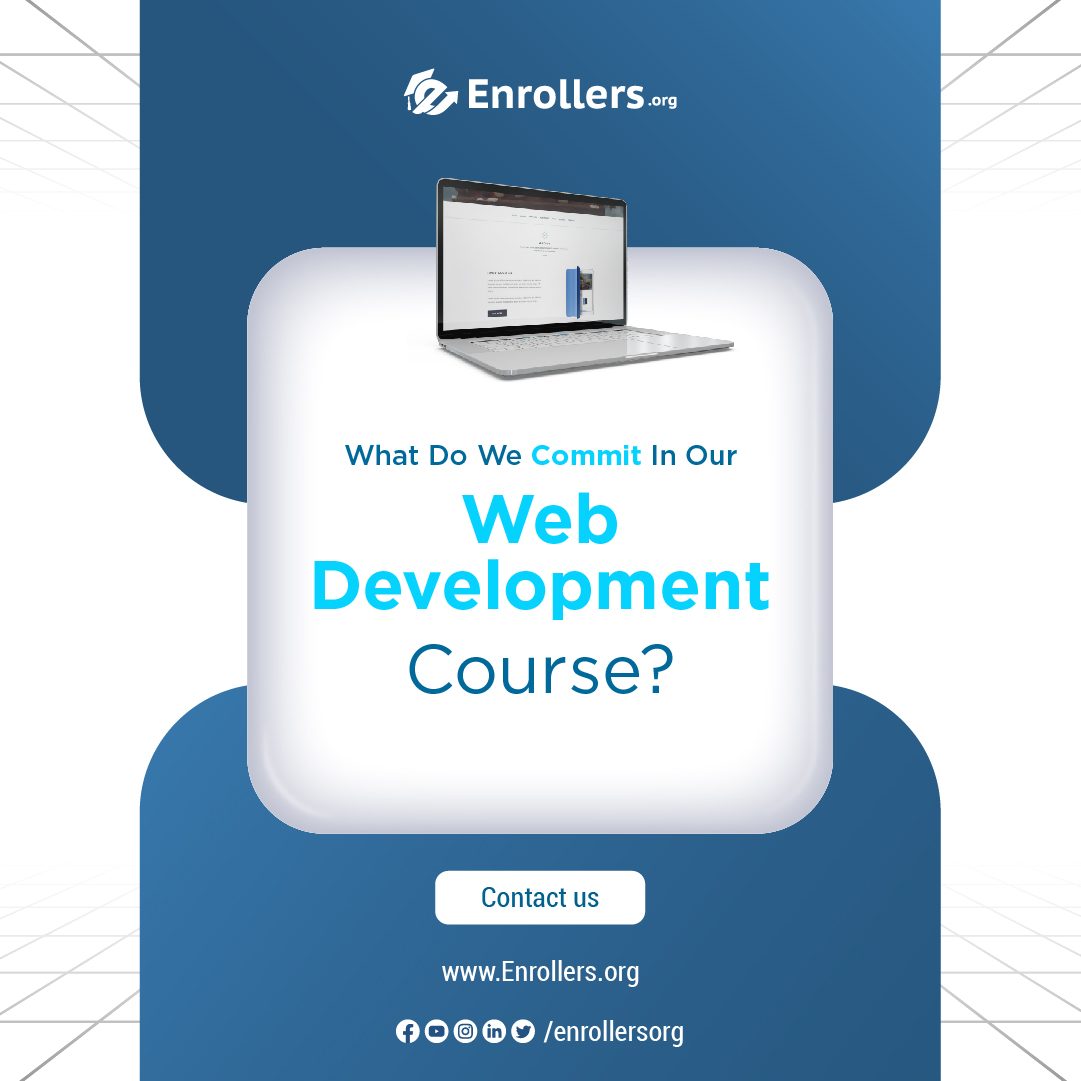 EnrollersOrg's tweet image. &quot;The web development industry is booming, and you can be a part of it. Enroll in our course today and start building your dream career!

Enroll today at enrollers.org

#WebDeveloper #Web_Development #Learning_web_development #Developer #HTML&quot;
