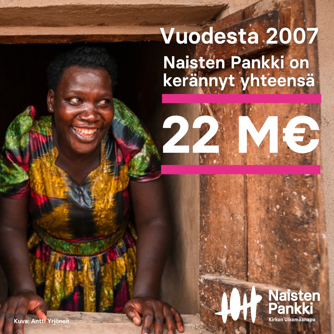 NaistenPankki's tweet photo. 🥳 Jihuu, Naisten Pankki täyttää 16 vuotta! Olemme tuossa ajassa ehtineet kerätä 22 miljooonaa euroa naisten työn ja yrittäjyyden tueksi. 

🧡 Kiitos jokaiselle naisten työn ja yrittäjyyden tukijalle! 

#NaisenTyö #Ihmisoikeudet #MuutoksellaOnNaisenkasvot https://t.co/lA79NIjzyL