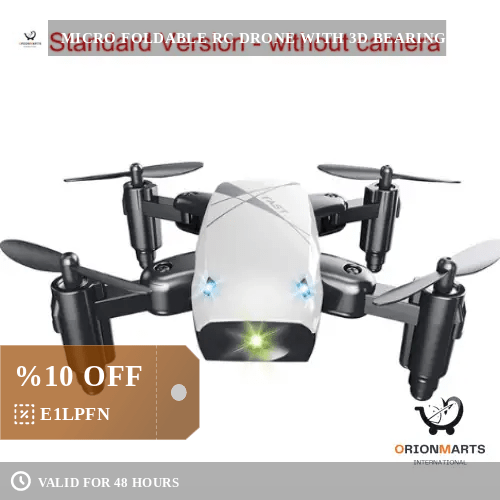orionmartsintl2's tweet image. Micro Foldable RC Drone with 3D Bearing Steering Wheel Remote Control... selling at $33.99 
⏩ shortlink.store/JLSGEf7ahZ ⏩
#3Dbearing #APPcontrol #camera #HOTSALES #quadcopter #RCdrone #remotecontrol #WiFi