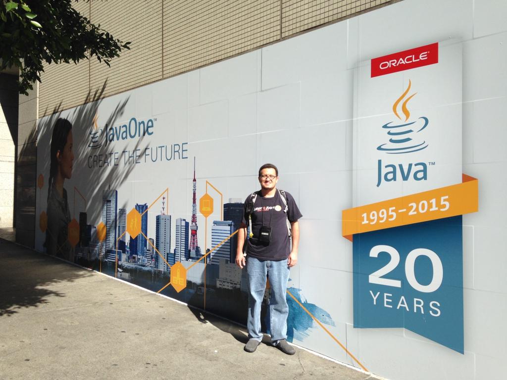 xtecuan's tweet image. #JavaOne2015 #28YearsOfJava thanks Java community, I ♥️Java