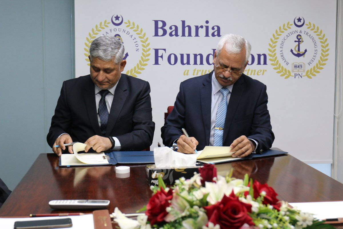 BahriaOfficial's tweet photo. Faculty of Professional Psychology (BSPP-BUIC, IPP-BUKC & DPP-BULC) Bahria University has signed MoU with Bahria Education and Training System (BEATS), Bahria Foundation on 23rd May 2023.
#BUKC #BU #BULC #PP https://t.co/xRYZzQXmAC