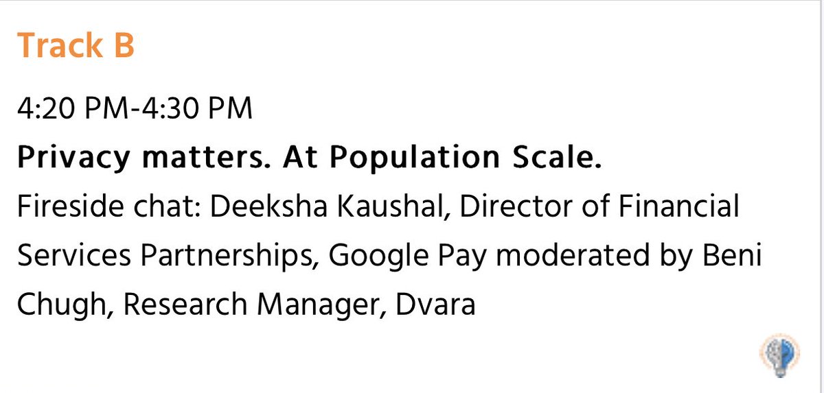 If you’re around for SAMVAAD 2023, in Mumbai — let’s catch up :) 
<a href="/sahamati/">Sahamati</a> #Samvaad23 #Mumbai