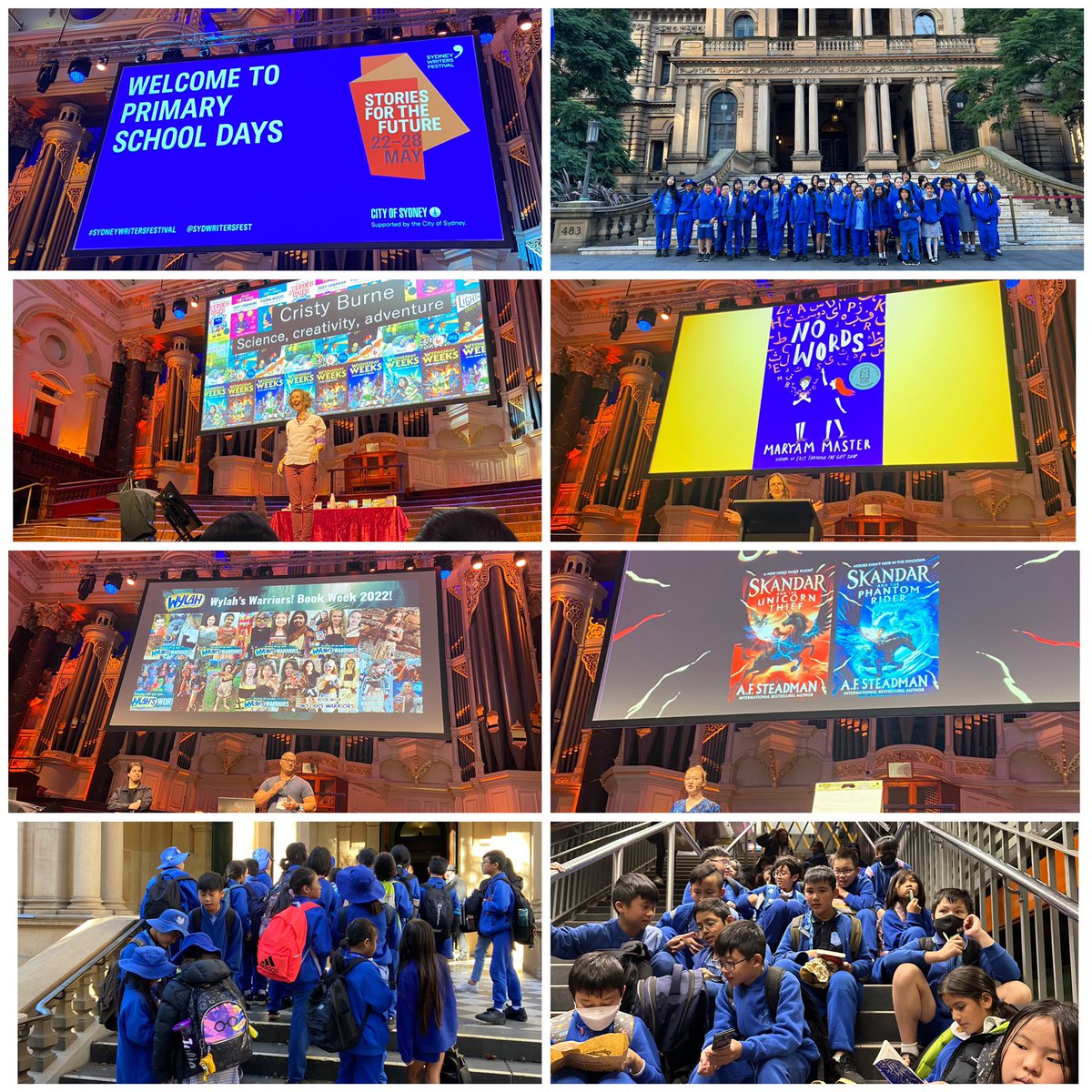 Stage 3 Book Club Ss had the best day ever! What an incredible opportunity to listen to authors &amp; meet them while they signed our books. It was a really positive learning experience for our Ss &amp; teachers. We will all sleep very well tonight <a href="/MSiokos/">Marianne Siokos</a> <a href="/ddonatiello24/">Dianne Donatiello</a>