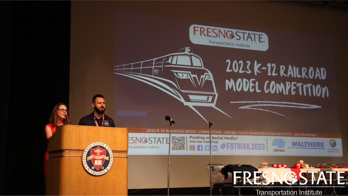 fstranspinst's tweet photo. Congratulations on the successful K12 Railroad Model Competition 2023! Thank you to our incredible MCs for making it an unforgettable and joyous event. Looking forward to more exciting experiences ahead! ๐โจ #FSTIRAIL2023 https://t.co/gFIqDlMx6I