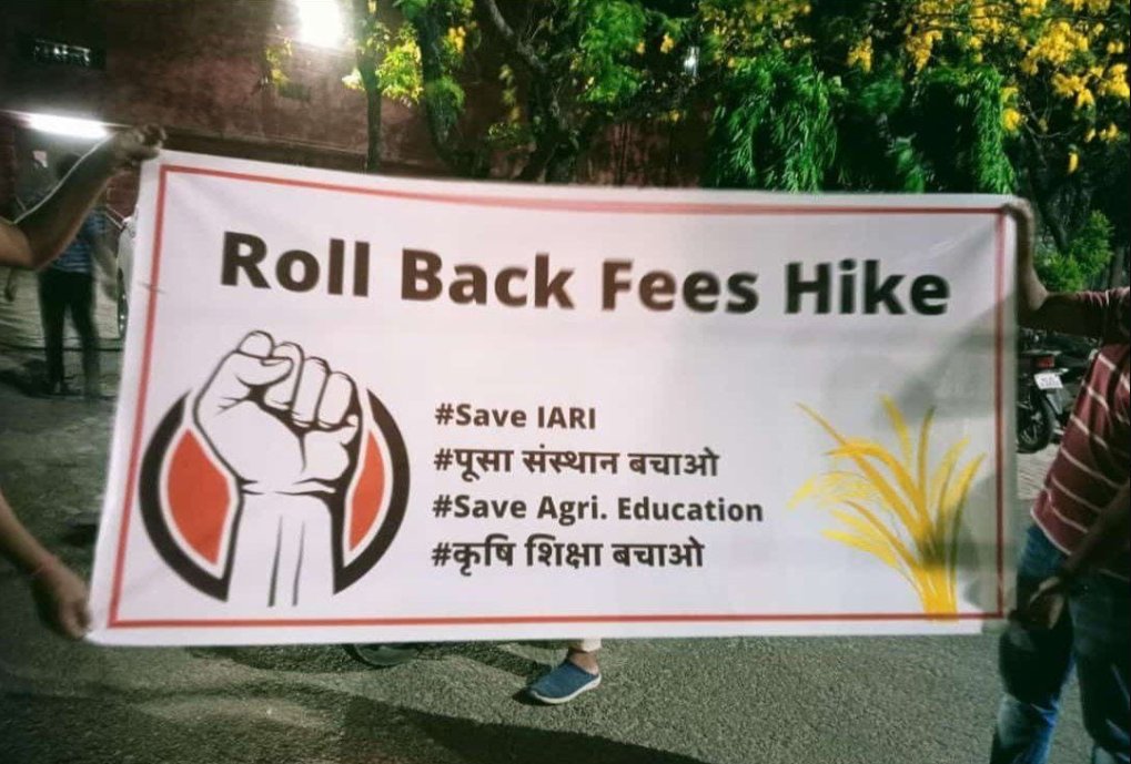 raolakshit2003's tweet photo. Affordable education for all, resist the fee hike at IARI.
#StopFeeHikeIARI @icarindia @iaripgssu2022 @ugc_india @PMOIndia @ravishndtv https://t.co/xdUec1wQXI