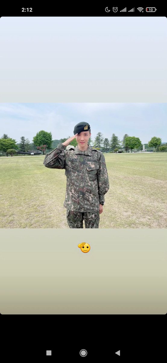 Jhope postou essa fotinha nos stories ☀️#jhope #bts