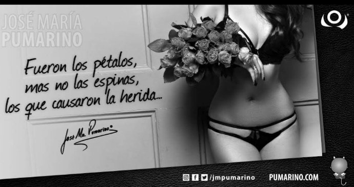 Fueron los pétalos...

#PorUnaMujer