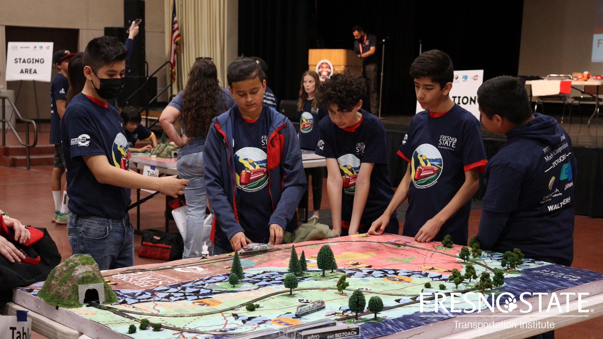 fstranspinst's tweet photo. Huge applause to all the amazing participants at the K12 Railroad Model Competition! Special thanks to Sanger West HS, Big Creek ES, Firebaugh MS, Grant MS, Tenaya MS, and Washington ES for your dedication. Keep shining! โจ๐ #FSTIRAIL2023 https://t.co/UKAnmnma46