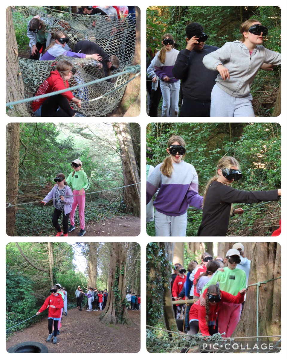 stphilips6yc23's tweet photo. A lesson in communication and trust! All they had to do was follow the instruction “Follow the rope”! Who would have thought it would be so difficult! #teamstphilips #StPhilipsCEAPS https://t.co/QU114FftqL
