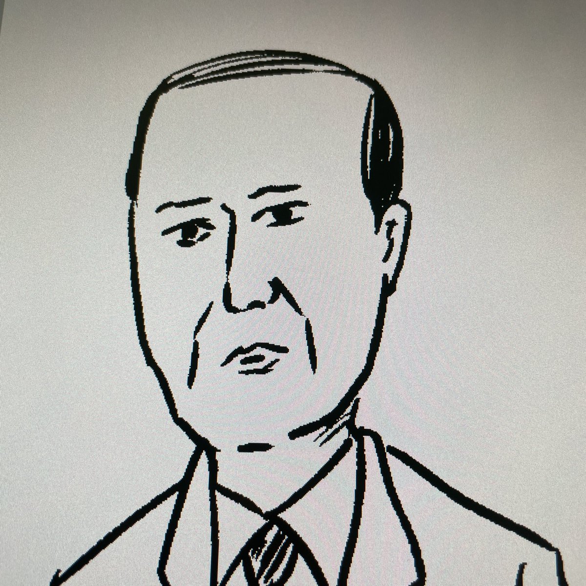 また親父を描いている。