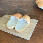 サンドイッチ用にパンを焼いたのに!スリッパ型のパン「スリッパン」を作っちゃった!