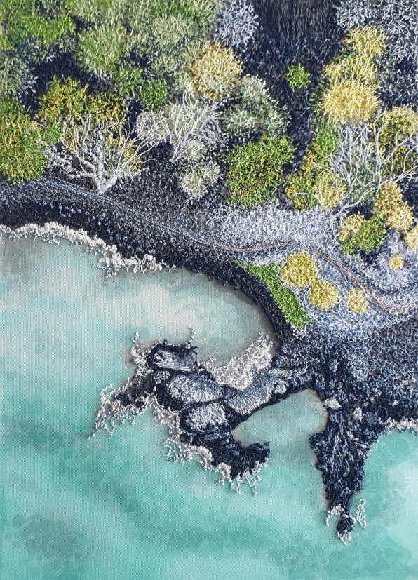 #NewArtShow 23-05-23 - Alison Holt THE FOUNTAIN GALLERY 26 Bridge Rd, Hampton Court, Surrey KT8 9HA Alison Holt. May 23-Jun 4. With Jaci Hogan. Embroideries and pastel drawings interpreting water in all its forms. Tue-Sun 11-5 t 020 8941 5865 e-m info@fountaingallery.co.uk