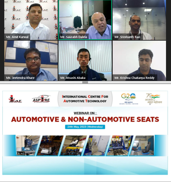 AspireIcat's tweet photo. 🔴LIVE: Webinar on Automotive and Non-Automotive Seats
JOIN: https://t.co/uswaGIaOna https://t.co/XstRmJfATZ