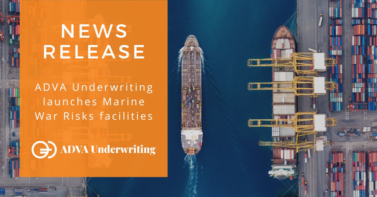 plus8hk's tweet photo. ADVA Underwriting – a member of the +8 Partners ecosystem – has launched its Marine War Risks facilities.

#plus8hk #insuranceindustryexpertise #advaunderwriting #adva #mga #underwriting #warrisks #piracy #maritime  #marinecargoinsurance

https://t.co/SITfLqtfGs https://t.co/yvkrVeYE8o