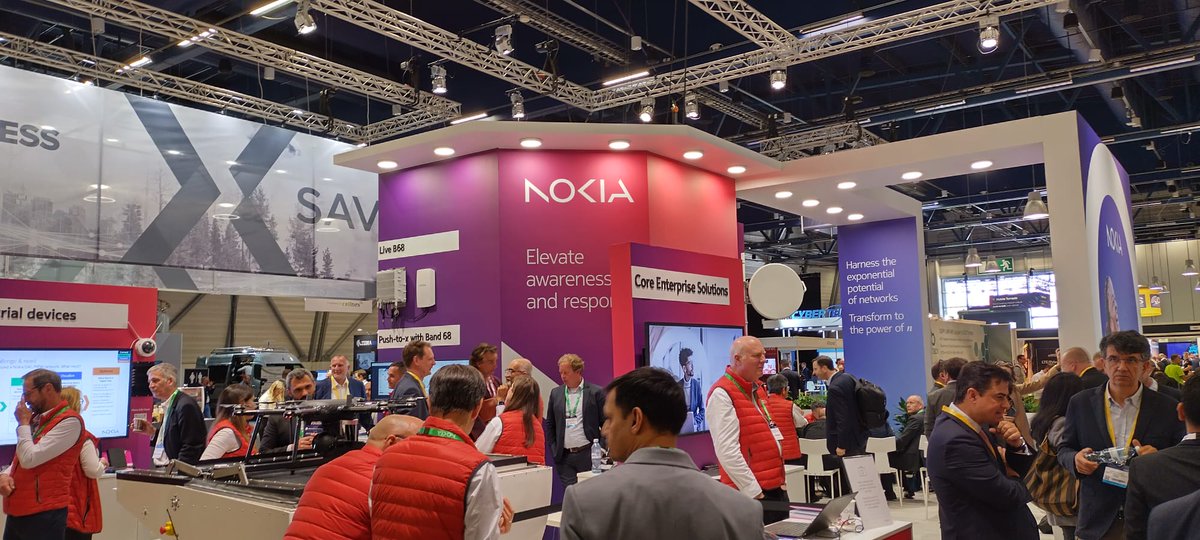 Visit the @nokia booth J60 today at Critical Communications World #CCW23 in Helsinki to learn more about how we can help elevate first responders' awareness and response. @CritCommsSeries  @TCCAcritcomms #publicsafety https://t.co/NHktaOtorN https://t.co/vmqpFG6w2s