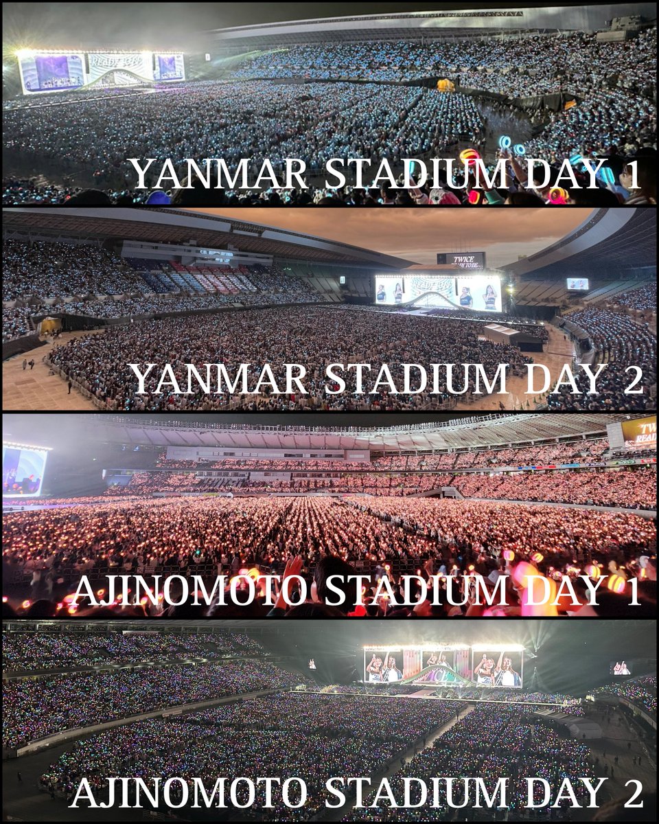 🐰JeanXx READY TO BE 🏁 (ia) on Twitter "Twice just did 4 stadium