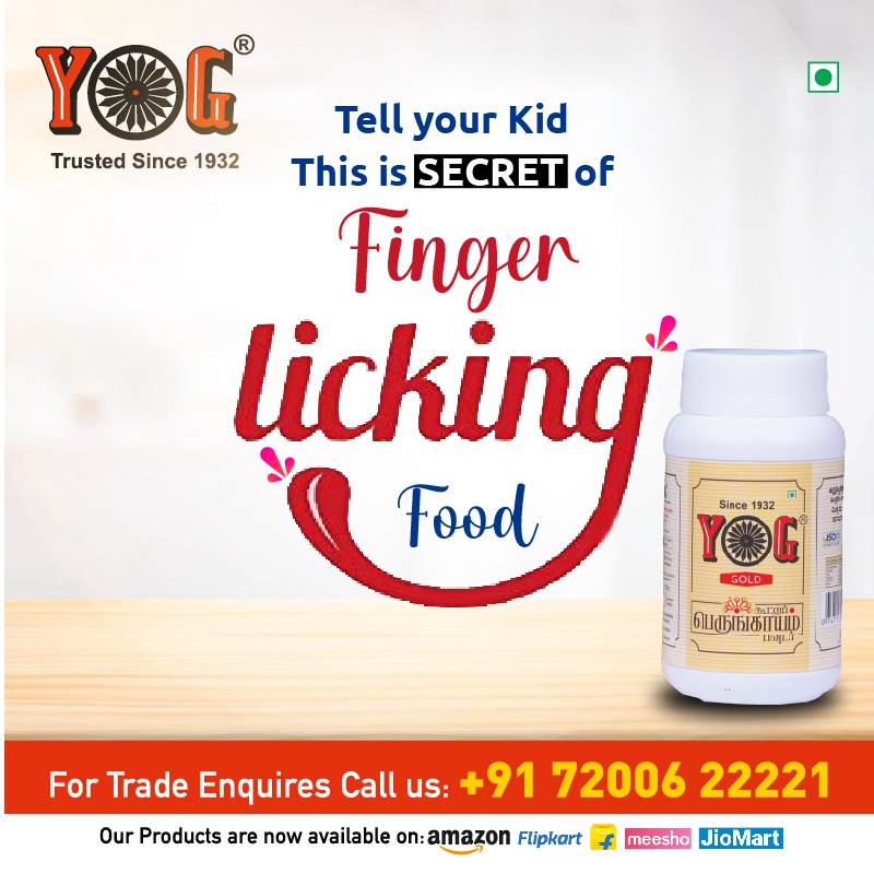 mayilindia's tweet photo. Tell your kid This is secret of finger licking food 😍MAYIL AGRO FOODS

#yg #agrofood #tamilnadu #traditional #food #recipe https://t.co/pExDLE2wiY