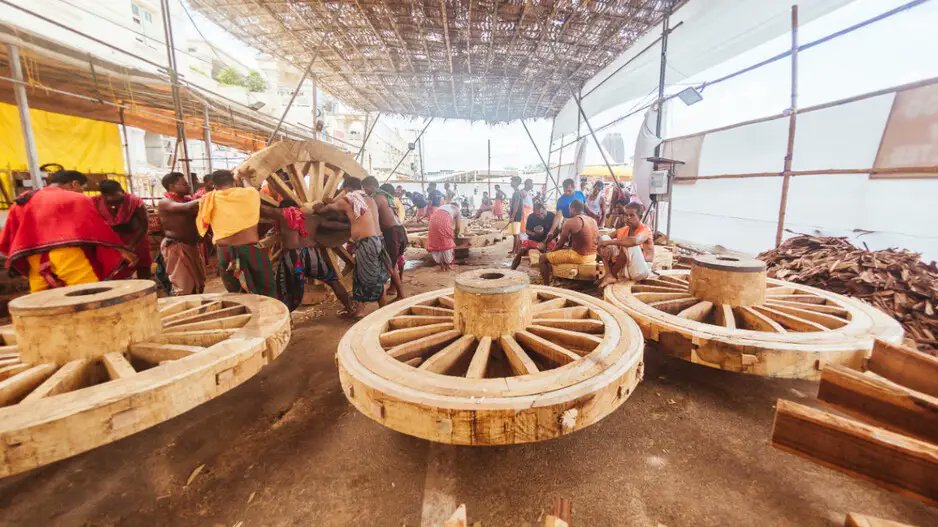 Siddhi_Kalyani's tweet image. Visit the picturesque Ratha Khala in Puri, Odisha and witness the beauty of traditional India!

#VisitPuri #RathaKhala #PuriExperience #siddi_kalyani_holidays