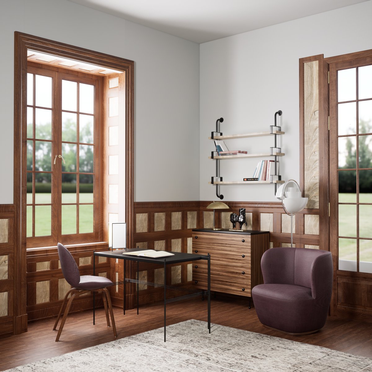 renderpub's tweet image. &quot;Be faithful to your own taste, because nothing you really like ever goes out of style.&quot;
- Billy Baldwin
.
Rendered with #renderpubstudio
.
.
#renderpub #renderpubstudio #architecturaldesign #architecturalvisualization #render3d #instarenders #interiordesign #studyroomdecor