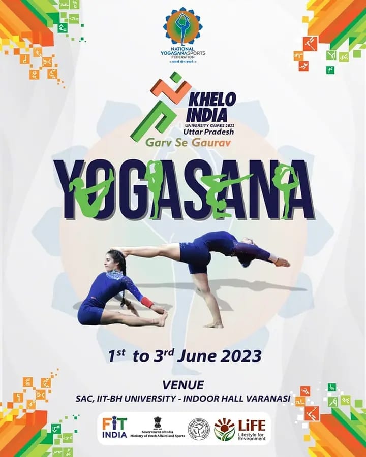yogasanabharat's tweet photo. माननीय प्रधानमंत्रीश्री नरेंद्र मोदी जी @narendramodi जी 
@PMOIndia @yogrishiramdev जी 
को धन्यवाद जिनके प्रयास से योगासन को खेल के रूप मे मान्यता मिली !
#yogmay_kashi
#योगमय_काशी
#NYSF
  @yogasanaindia
@Media_SAI
@kheloindia @DrJaideepArya https://t.co/zNG0oLgmbI