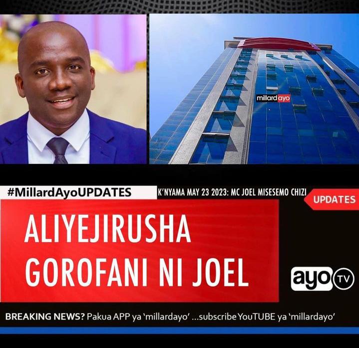 Wanaume, 

𝙉𝙖𝙟𝙪𝙖 𝙅𝙊𝙀𝙇 𝙝𝙖𝙠𝙪𝙩𝙖𝙠𝙖 𝙠𝙪𝙟𝙞𝙪𝙖 𝙞𝙡𝙖 𝙖𝙡𝙞𝙩𝙖𝙠𝙖 𝙠𝙪𝙪𝙖 𝙠𝙞𝙡𝙞𝙘𝙝𝙤𝙥𝙤 𝙣𝙙𝙖𝙣𝙞 𝙮𝙖𝙠𝙚

Yeye ni imara na tutamkumbuka kama Jasiri.

Let's talk guys 

Nahitaji hii page itumike kuelezea matatizo, magumu na ishu zetu, kwa faida KUU mbili;