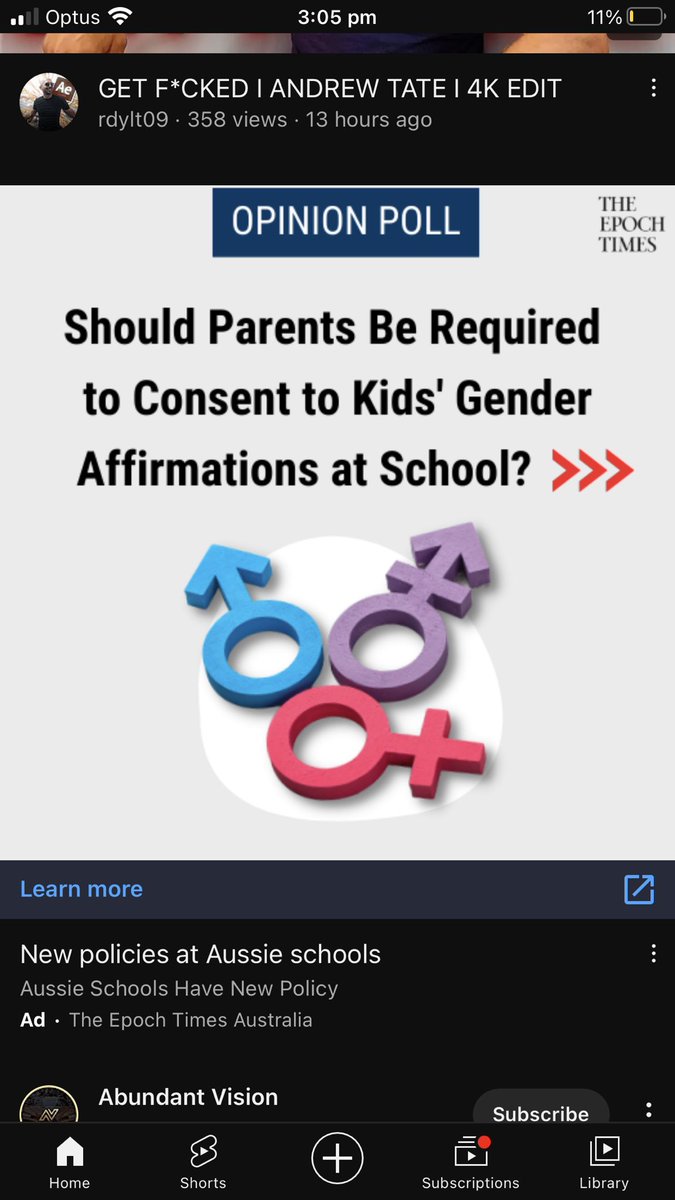 What the fuck is this garbage on my YouTube, reject it.