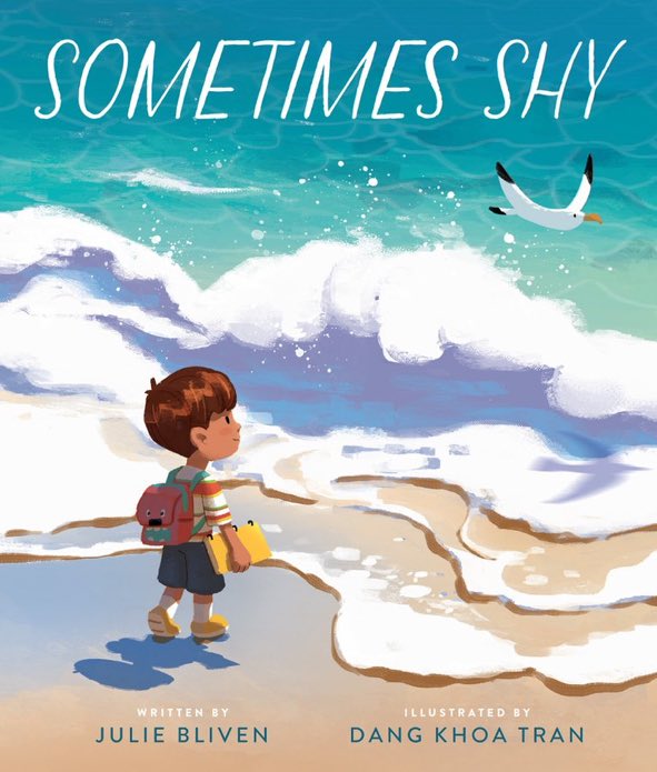 Happy Book Birthday to Sometimes Shy! This is a book I wish had been around when I was a kid. So glad it’s here now! #picturebook @Julie_Bliven @BeamingBooksMN